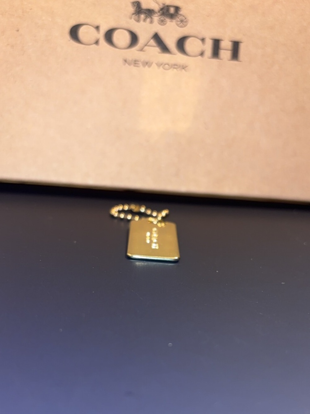 Coach mini Gold hang tag - Picture 3 of 8